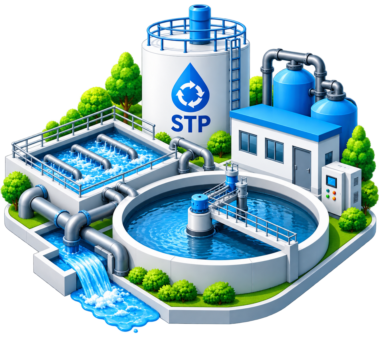 Ikon Sewage Treatment Plant